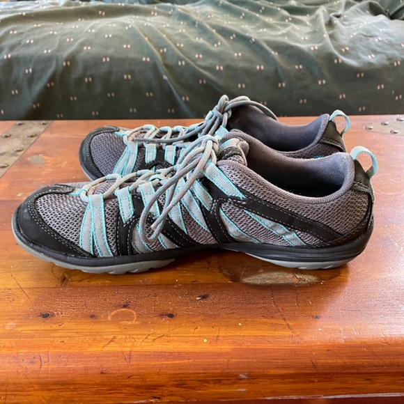 Timberland Blue and Grey Sneakers Women's Size 8.5 - Picture 7 of 10